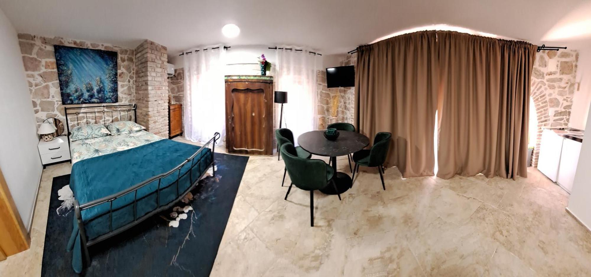 Jardin Kapetanova Kuca Apartamento Veli Iž Exterior foto